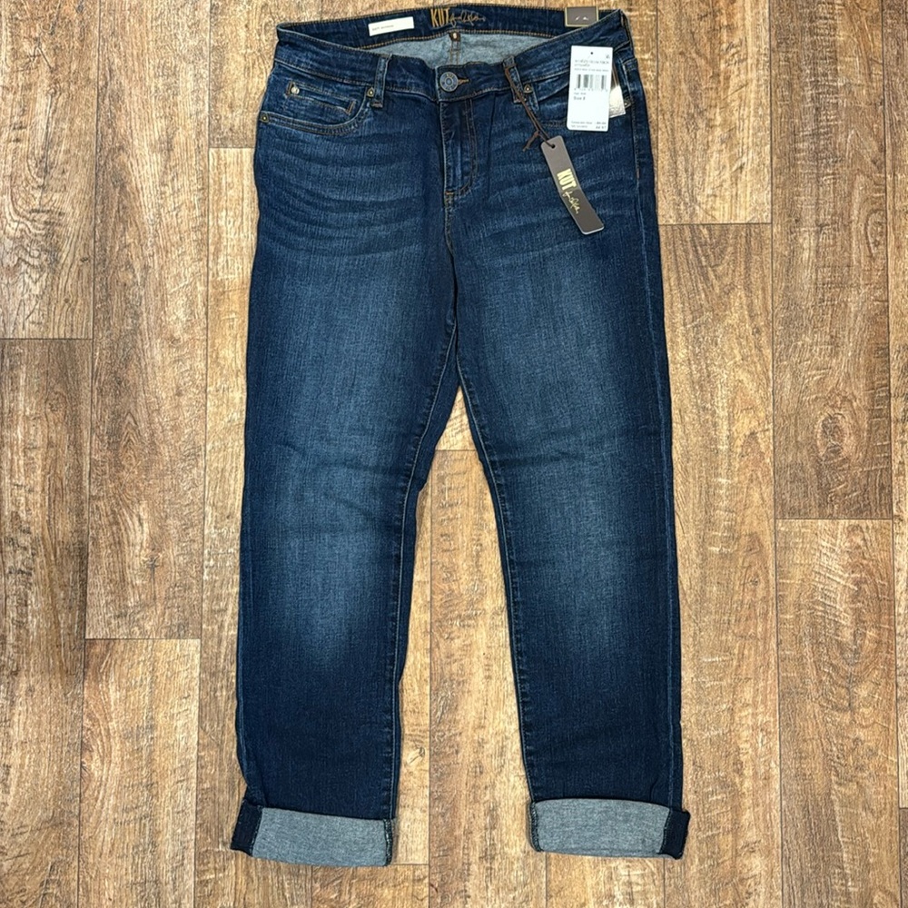 Size 8 KUT, Katie Boyfriend jeans brand new